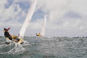 <a href='bateau.php?id_bateau_select=9'>420</a> : <a href='equipier.php?id_contact_select=18'>Aurélie F</a> - <a href='equipier.php?id_contact_select=29'>François F</a> <br> <a href='bateau.php?id_bateau_select=21'>Flibustier(888)</a> : <a href='equipier.php?id_contact_select=43'>Jean Pierre G</a> - <a href='equipier.php?id_contact_select=44'>Mariane G</a>