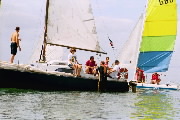 <a href='bateau.php?id_bateau_select=71'>SPARK(686)</a> : <a href='equipier.php?id_contact_select=136'>Nicolas N</a> - <a href='equipier.php?id_contact_select=137'>Florence N</a> <br> <a href='bateau.php?id_bateau_select=36'>Tequila</a> : <a href='equipier.php?id_contact_select=133'>Laurent N</a> - <a href='equipier.php?id_contact_select=134'>Céline C</a> - <a href='equipier.php?id_contact_select=80'>Damien D</a>