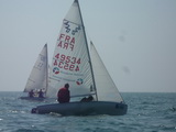 <a href='bateau.php?id_bateau_select=89'>420(49534)</a> : <a href='equipier.php?id_contact_select=196'>Florence P</a> - <a href='equipier.php?id_contact_select=6'>Corentin P</a> <br> <a href='bateau.php?id_bateau_select=110'>470(77)</a> : <a href='equipier.php?id_contact_select=224'>Sébastien A</a> - <a href='equipier.php?id_contact_select=225'>Frédéric A</a>